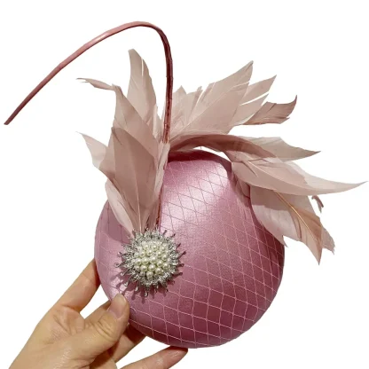 Luxury Bead Detail Elegant Fascinator - Image 7