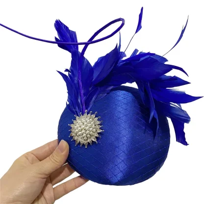 Luxury Bead Detail Elegant Fascinator - Image 9