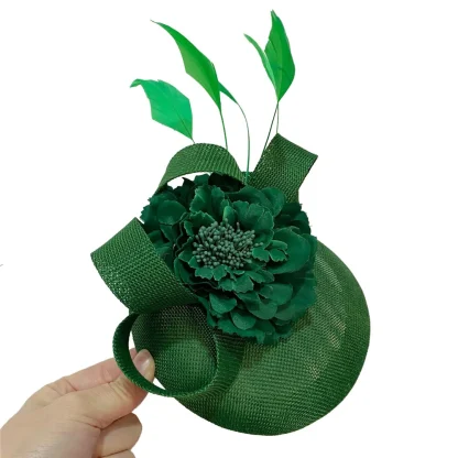 Fancy Floral Elegant Women's Fascinator - Image 4