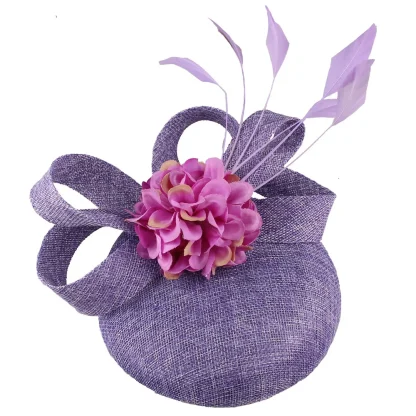 Fancy Floral Elegant Women's Fascinator - Image 2