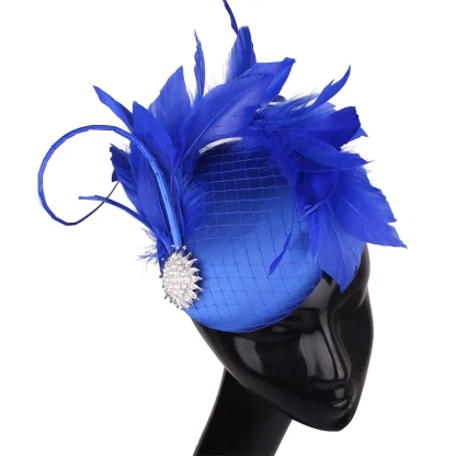 Luxury Bead Detail Elegant Fascinator - Image 2