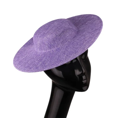 Simple Plain Sinamay Cocktail Hat - Image 14