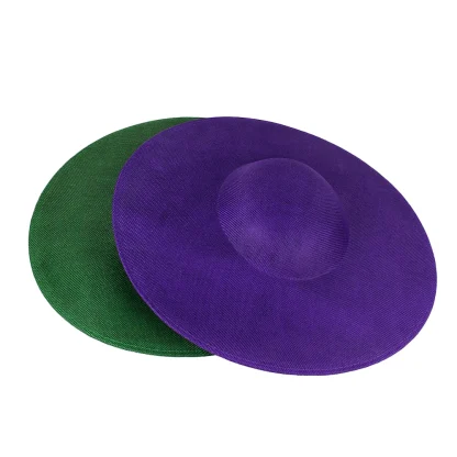 Simple Large Cocktail Hat with Plain Design - Image 5