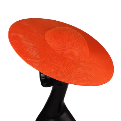 Simple Large Cocktail Hat with Plain Design - Image 9