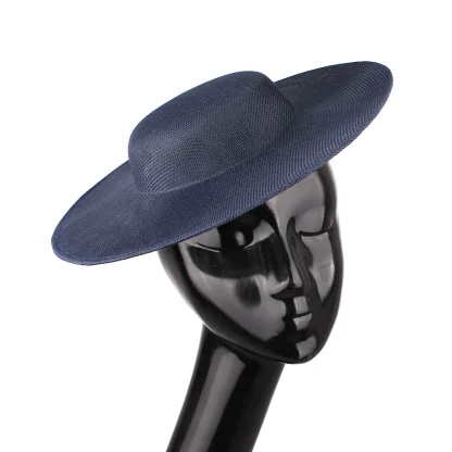 Simple Plain Sinamay Cocktail Hat - Image 11