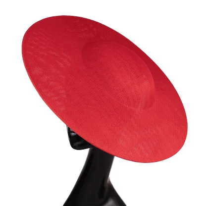 Simple Large Cocktail Hat with Plain Design - Image 11