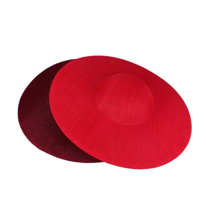 Simple Large Cocktail Hat with Plain Design - Image 15